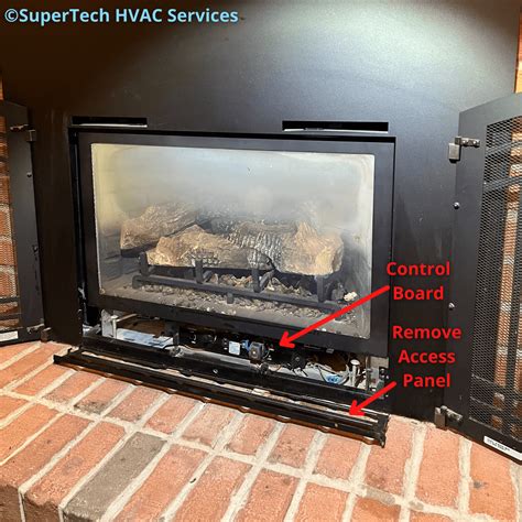 gas fireplace without a pilot light